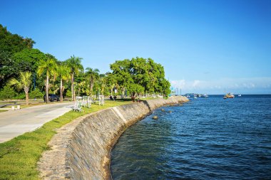 Dominik Cumhuriyeti 'ndeki Samana Körfezi' ne bakın. Yüksek kalite fotoğraf