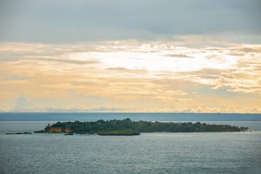 Cayo Levantado Adası, Samana ili, Dominik Cumhuriyeti. Yüksek kalite fotoğraf