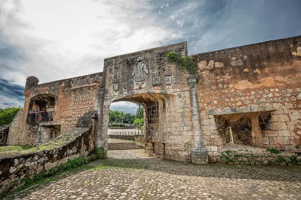 Dominik Cumhuriyeti, Santo Domingo - 17 Kasım 2024: Santo Domingo, Dominik Cumhuriyeti 'ndeki Museo de las casas reales