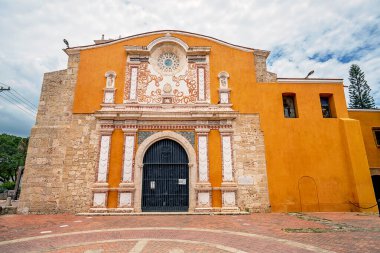 Dominik Cumhuriyeti, Santo Domingo - 13 Nisan 2025: Santo Domingo 'daki Dominik Düzeni Kilisesi Manastırı.