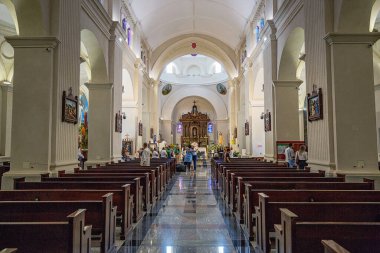 Santiago de los Caballeros, Dominik Cumhuriyeti - 4 Mayıs 2025: Büyük St. James Katedrali (