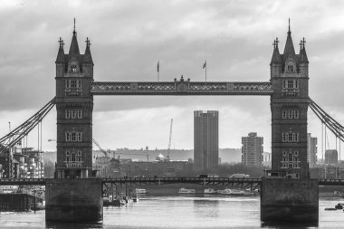 Londra 'daki Tower Bridge. İngiltere