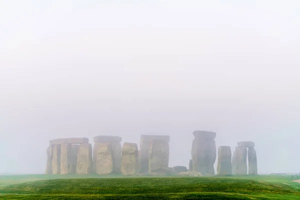 Stonehenge Morning Mist England — Stock Photo, Image