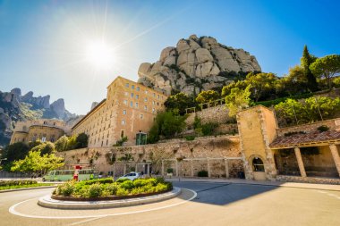 Santa maria de montserrat Manastırı, Katalonya, İspanya