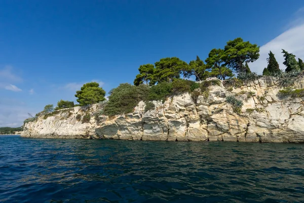 Marjan Park Seen Sea Split Croatia — Stock Photo, Image