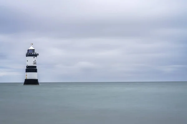 View Penmon Lighthouse Sea Wales — Stock Photo, Image