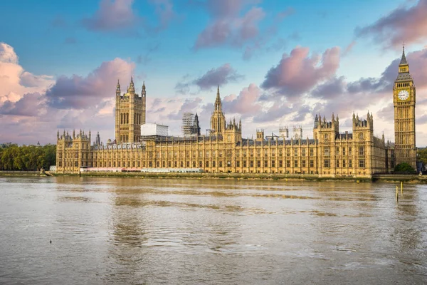 Big Ben Westminster Parliament Colourful Sky — Stock Photo, Image