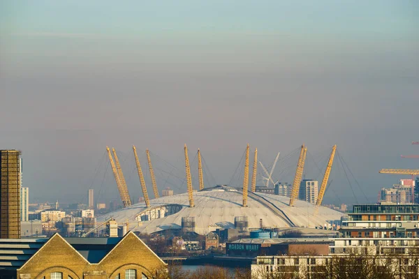 London England January 2017 Arena Viewed Cold Winter Morning Viewed — Stock Photo, Image
