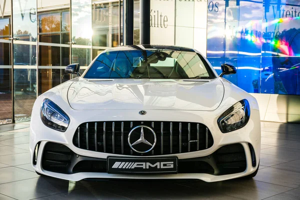 Milton Keynes October 2017 Mercedes Amg Ένα Πολυτελές Σπορ Αυτοκίνητο — Φωτογραφία Αρχείου