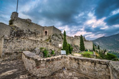 Klis Kalesi, Split yakınlarında. Hırvatistan