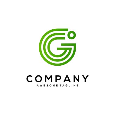 İş için G harfi logo tasarımı