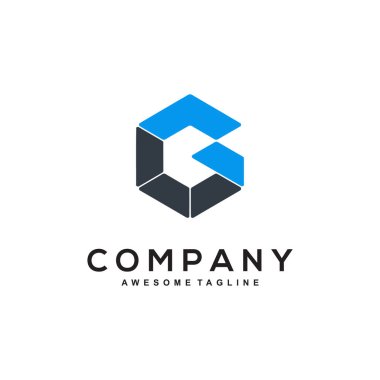 İş için G harfi logo tasarımı