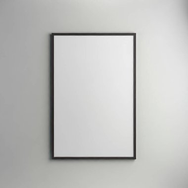 Blank wall art mockup to add your design