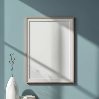 Blank wall art mockup to add your design