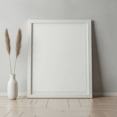 Blank wall art mockup to add your design