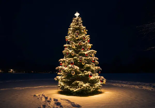 güzel Noel ağacı arka plan