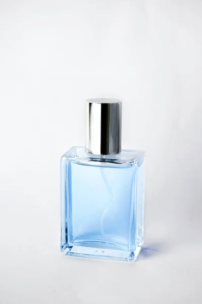 Butelka Perfum Białym Tle Izolowany Białym — Zdjęcie stockowe