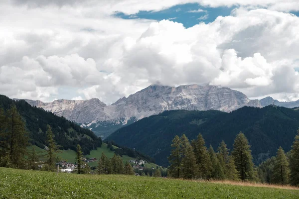 Stock image View of Sellaronda near Colfosco - cascate Piscandu'