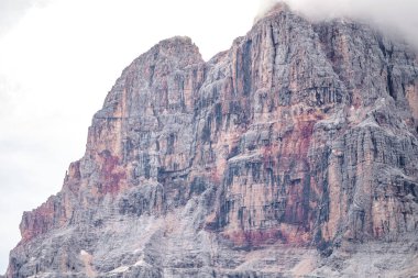 Muhteşem Dolomitler Alp Dağları, İtalya, Ulusal Park Tre Cime di Lavaredo.