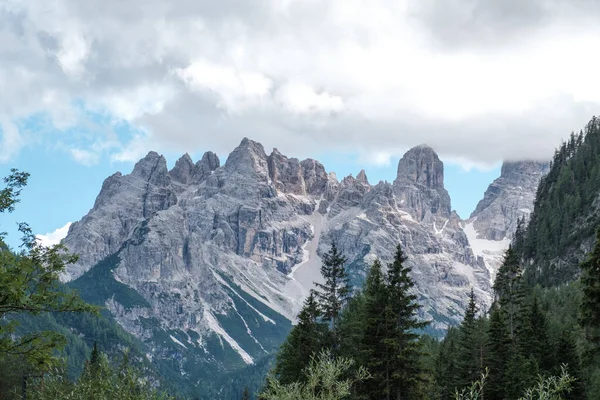 Prachtig Uitzicht Het Majestueuze Dolomieten Alpengebergte Italië Nationaal Park Tre — Stockfoto