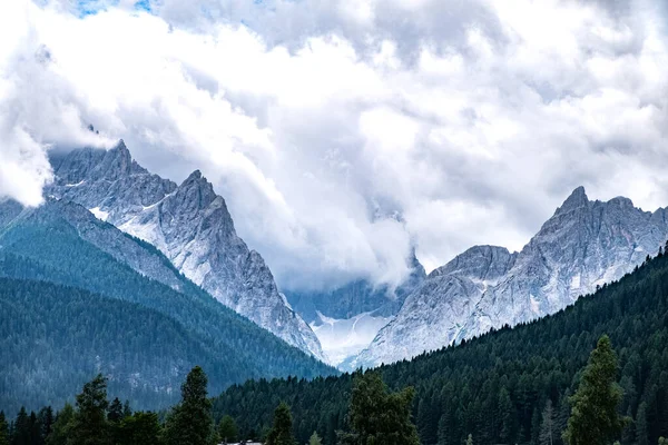 Гірська Панорама Італійських Альпах — стокове фото