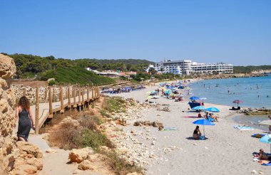 Menorca, İspanya: Menorca, İspanya 'da günbatımı viwe