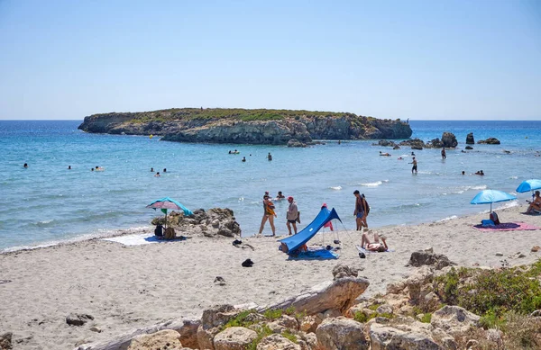 Menorca Spanje Zonsondergang Menorca Spanje — Stockfoto