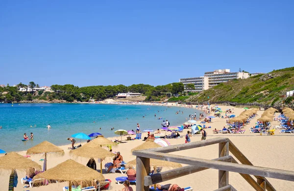 Stock image Menorca, Spain: View of Arenal d'es Castell beach in Menorca, Spain