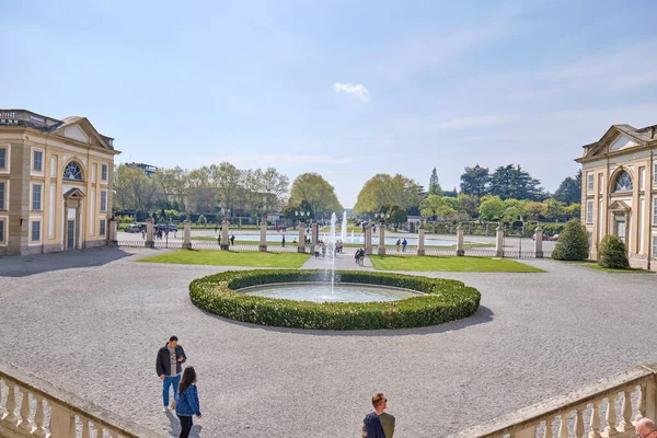 Monza Vue Sur Villa Reale Villa Royale Est Bâtiment Historique — Photo