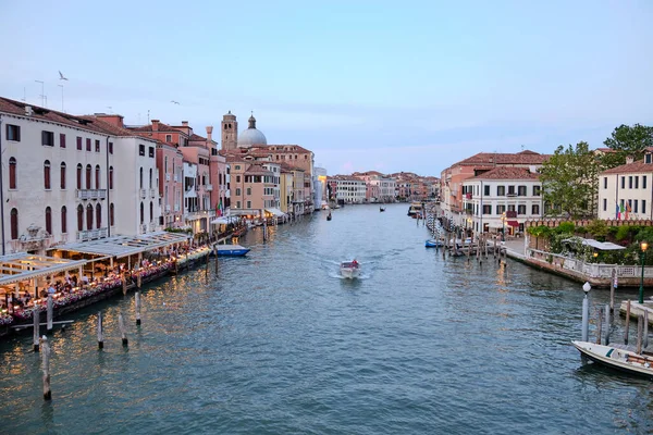 Veneza Itália Canal Grande Veneza Itália Auge Ponte Degli Scalzi — Fotografia de Stock