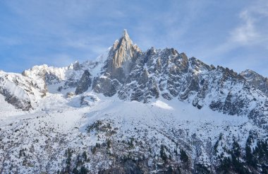 Chamonix, Fransa: The Mer de Glace - Buz Denizi - Mont Blanc kütlesinde yer alan bir vadi buzulu