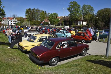 Tarihi Araç Rallisi Dobre Miasto 1.05.25, Polonya