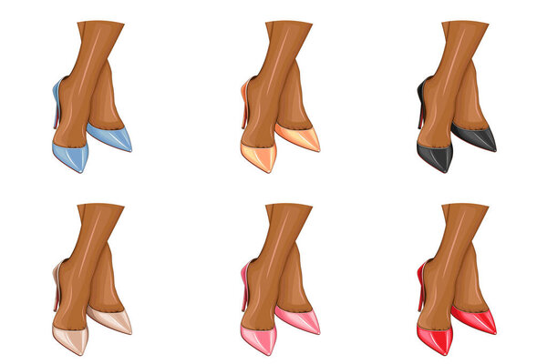 Женская обувь, туфли на высоких каблуках, туфли от Шпильки. Идеально подходит для блога моды. Trendy Design женская обувь