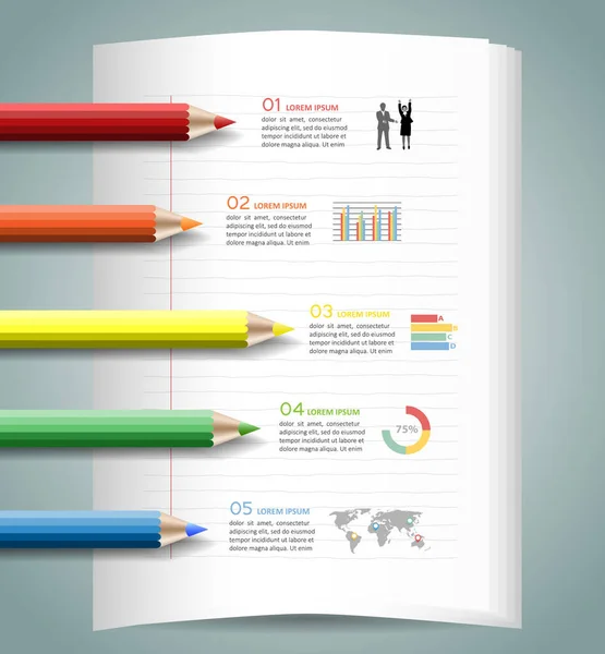 Инфографический Шаблон Дизайна Маркетинговые Иконки Могут Использованы Оформления Рабочего Процесса Векторная Графика