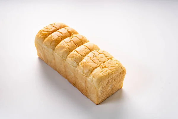 Fresh Baked Brioche Soft Fluffy Bun White Bread Milk Bread — Stock Photo, Image