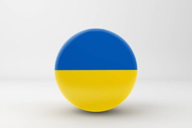 Ukrayna Bayrak Rozet Simgesi