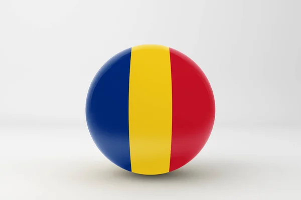 Εικονίδιο Σήματος Σημαίας Της Ρουμανίας — Φωτογραφία Αρχείου