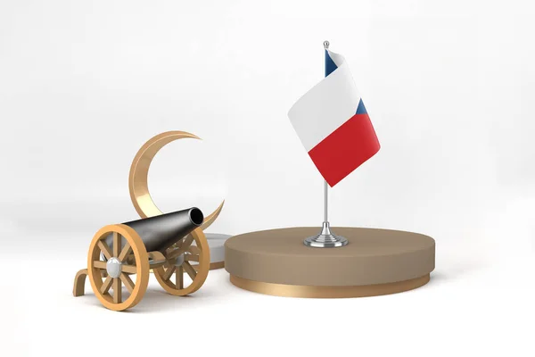 Ramadan Czechia Och Cannon — Stockfoto