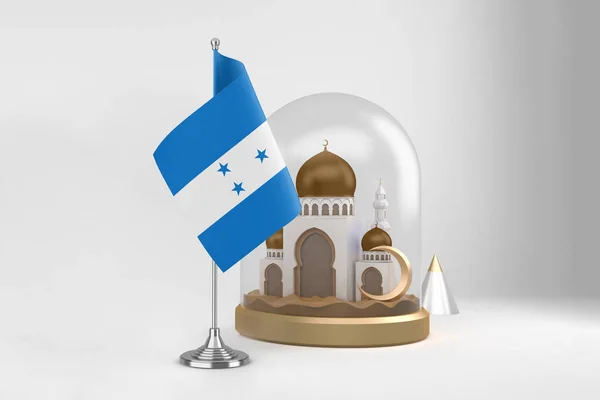 Ramadan Honduras Och Moskén — Stockfoto