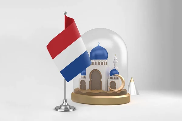네덜란드의 라마단 모스크 — 스톡 사진