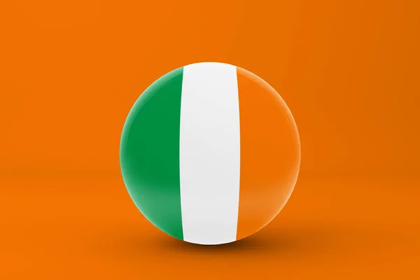 아일랜드 국기에 — 스톡 사진