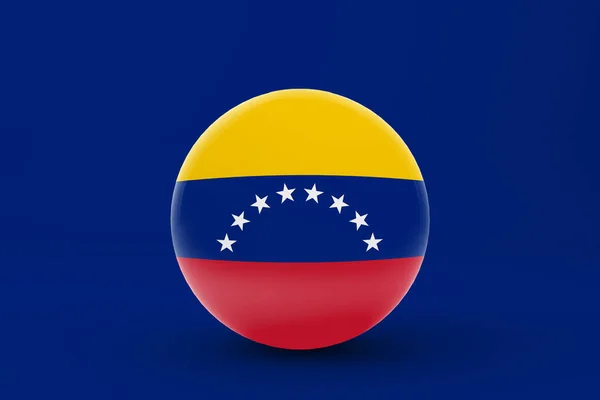 Abzeichen Der Venezolanischen Flagge — Stockfoto