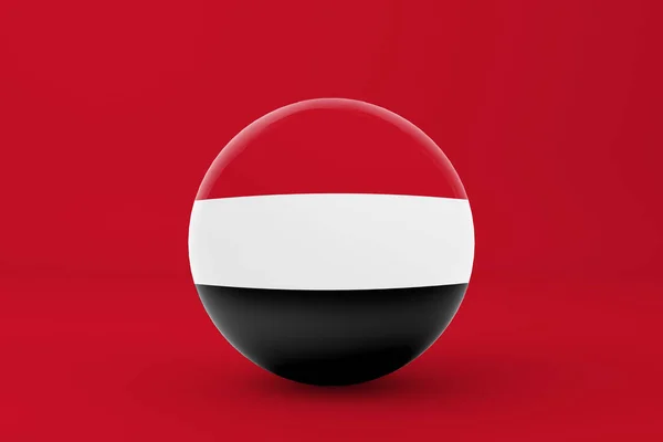 Icono Bandera Yemen —  Fotos de Stock