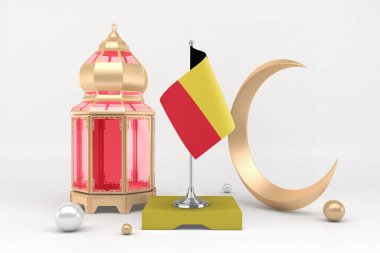 Hilal 3D Renklendirmeli Ramazan Belçika