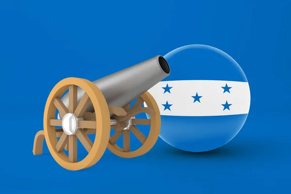 ラマダーンホンジュラス大砲と — ストック写真