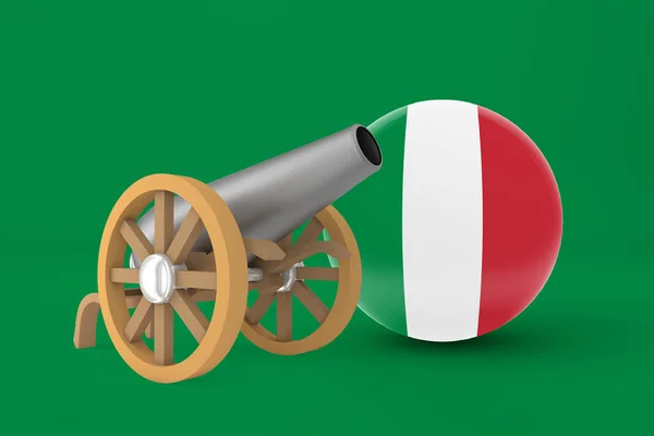 Ramadan Italia Con Cannone — Foto Stock