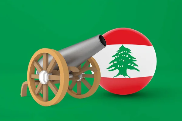 Ramadan Libanon Mit Kanonen — Stockfoto