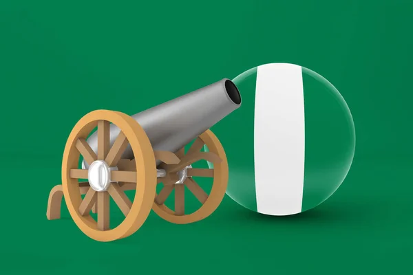 Ramadan Nigeria Cannon — Zdjęcie stockowe