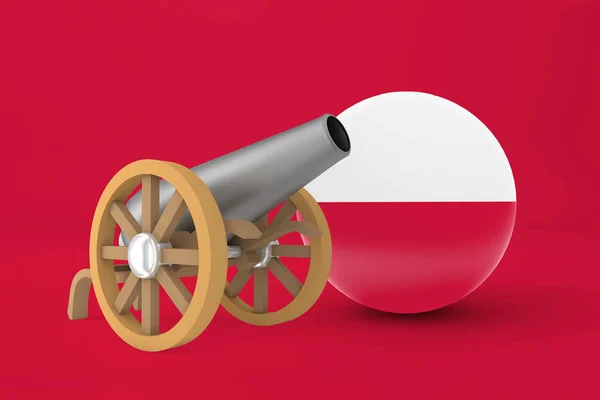 ラマダーン月のポーランド大砲 — ストック写真