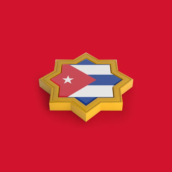 Cuba Islamic Frame Rendering — Stock Photo, Image
